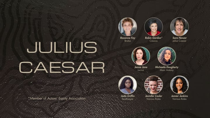 An All-Women Julius Caesar Asks the Hard Question: Who Holds the Knife—and Why